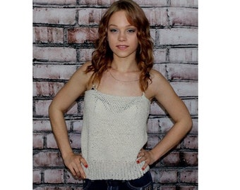 Beginner Crochet Simple Camisole Tank Top Pattern   219