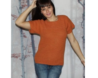 Raglan Sleeve Crochet Top Pattern   401