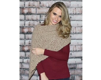 Quick Crochet Poncho for beginners   527