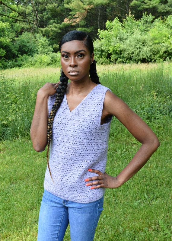 Pyramid Pattern Crochet Tank Top Pattern   209 - image 6