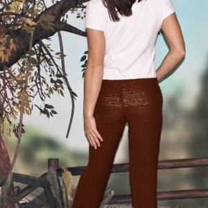 Crochet Tapered Snap Pants Pattern 1216 image 6