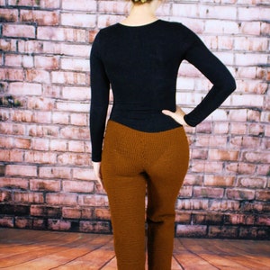 Crochet Tapered Snap Pants Pattern 1216 image 5