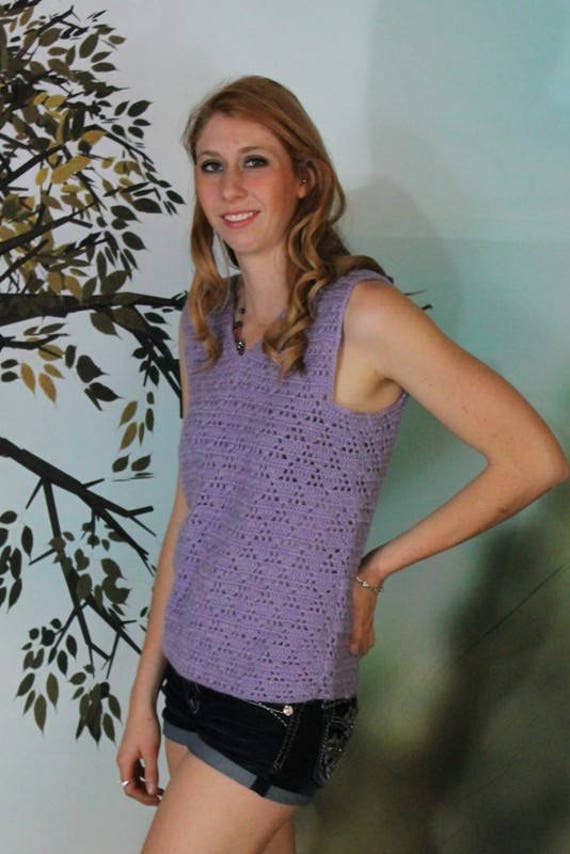 Pyramid Pattern Crochet Tank Top Pattern   209 - image 5