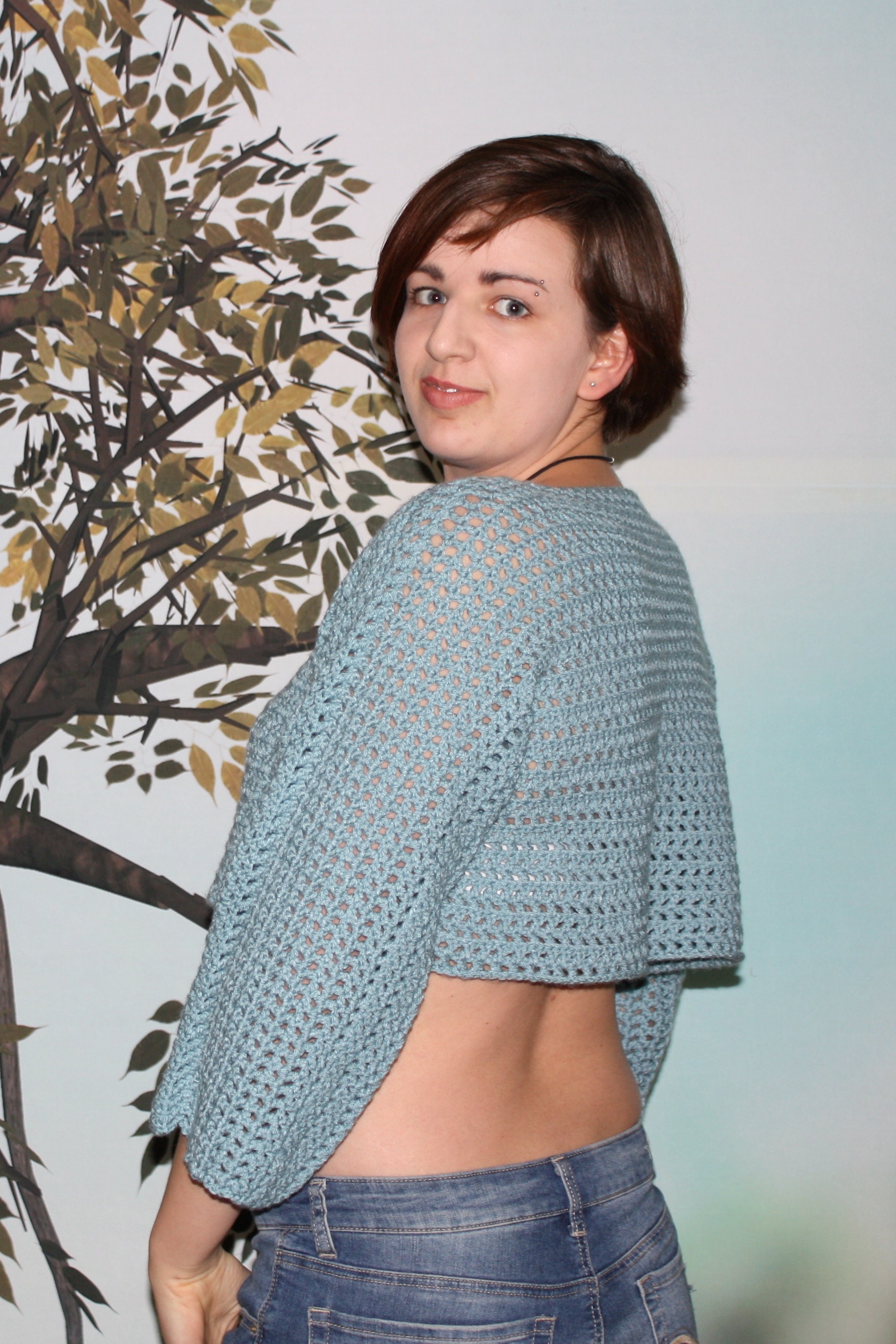 Crochet Blocks Crop Top Crochet Pattern 311 - Etsy