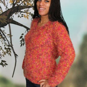 Crochet Square Neck Sweater Pattern 517 image 3