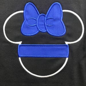 Blue Lives Matter Mouse Inspired Shirt 