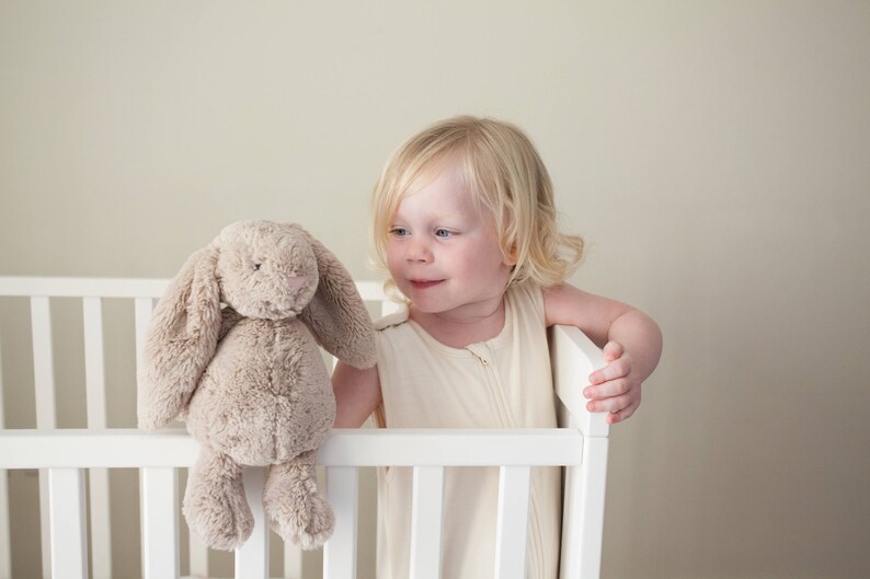 4 Seasons MookieMerino 4-Season Sleep Bag Unique Baby Gift 2-24 Months Boy Girl Unisex Cream Baby Sleeping Bag Organic Merino Wool