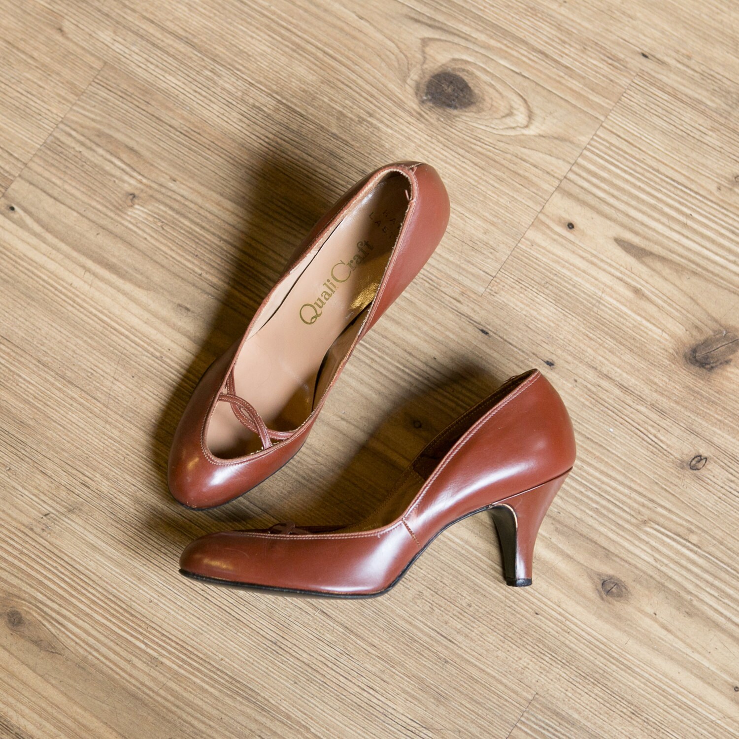 cognac heels