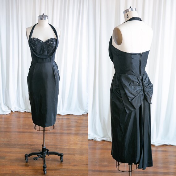 Stars Align dress | vintage 50s halter dress | 195