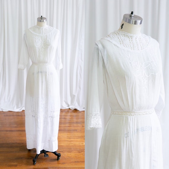 Isla dress | vintage Edwardian tea dress | 1910s w