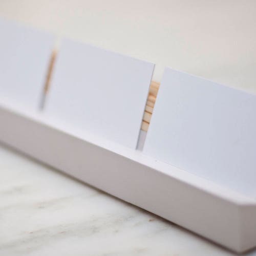 Reclaimed Wood Vertical Business Card Holder Etsy