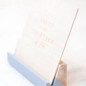 Reclaimed Wood Picture Holder / Reclaimed Wood Display image 5