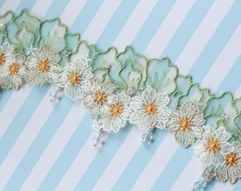 Flower lace choker - Mori fashion - Fairycore - Harajuku Fashion - Let's Go Fairily