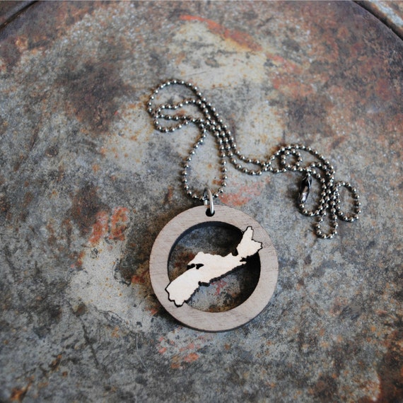 Nova Scotia Canada Province Necklace