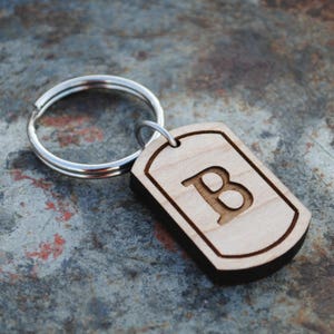 Lettre Porte-clés initiale B