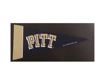 University of Pittsburgh NCAA Mini Pennants, 4" x 9"