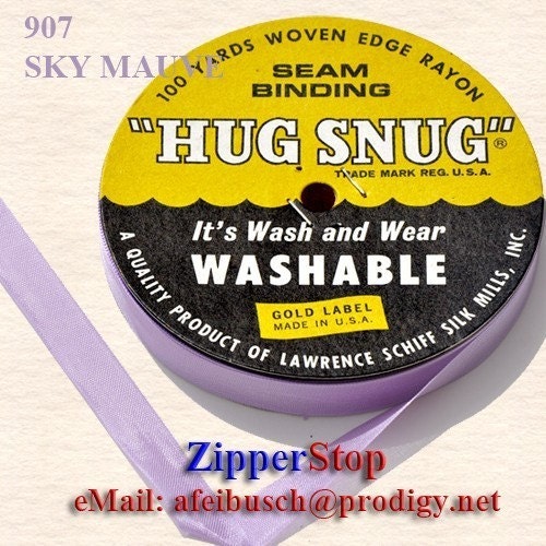 SKY MAUVE Hug Snug Seam Binding 100 yard roll 1/2 | Etsy
