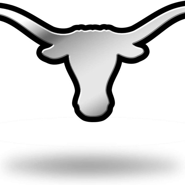 Texas Longhorns NCAA Molded Auto Emblem