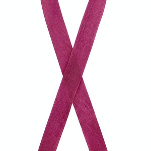 168 Wine Seam Binding 2.0 Rayon Ribbon -  1/2&quot;
