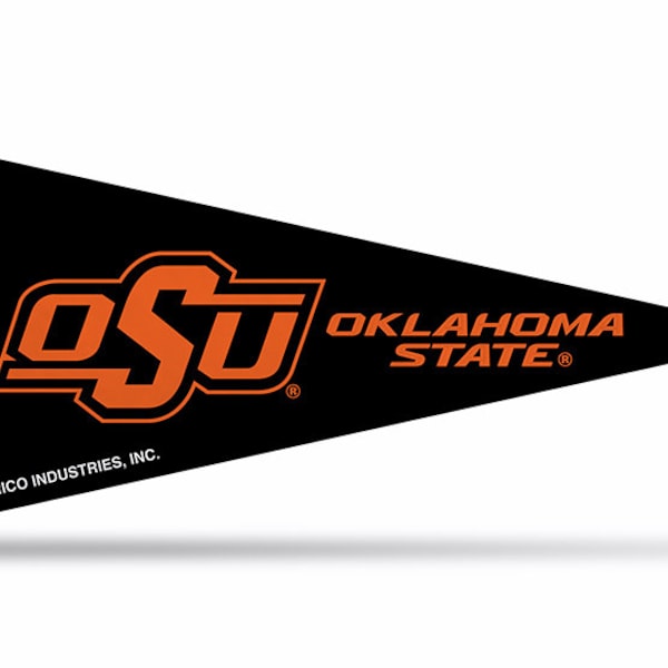 Oklahoma State NCAA Licensed Mini Pennant, 4" x 9"