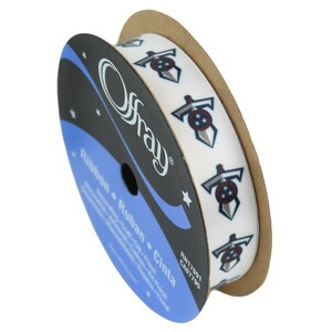 5/8&quot; NFL Tennessee Titans Ribbon, 9 foot spool, Licensed by NFL