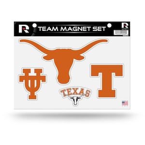 Texas Longhorns NCAA Magnet Set Sheet
