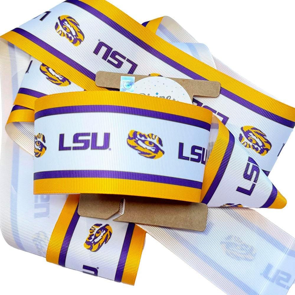 Lsu Boot Ribbons 2-1/4