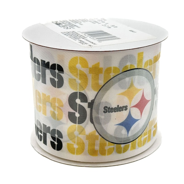Steelers Ribbon Wired - Etsy