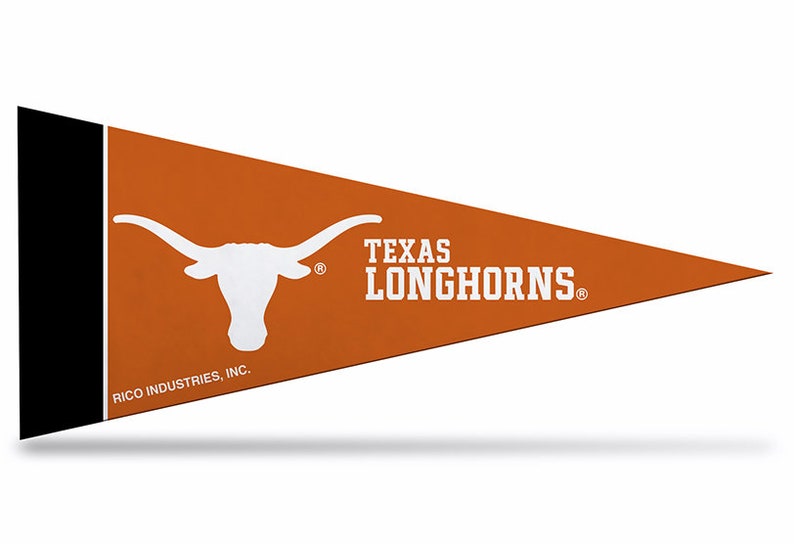Texas Longhorns NCAA Licensed Mini Pennants 4 X Etsy