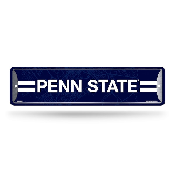 Penn State Lions Plastic Street Sign