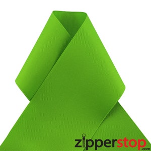 3 Inch APPLE GREEN Grosgrain Ribbon -100% Polyester -made in USA ...