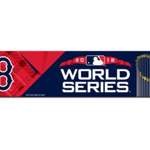 Boston Red Sox World Series Champions Street Sign