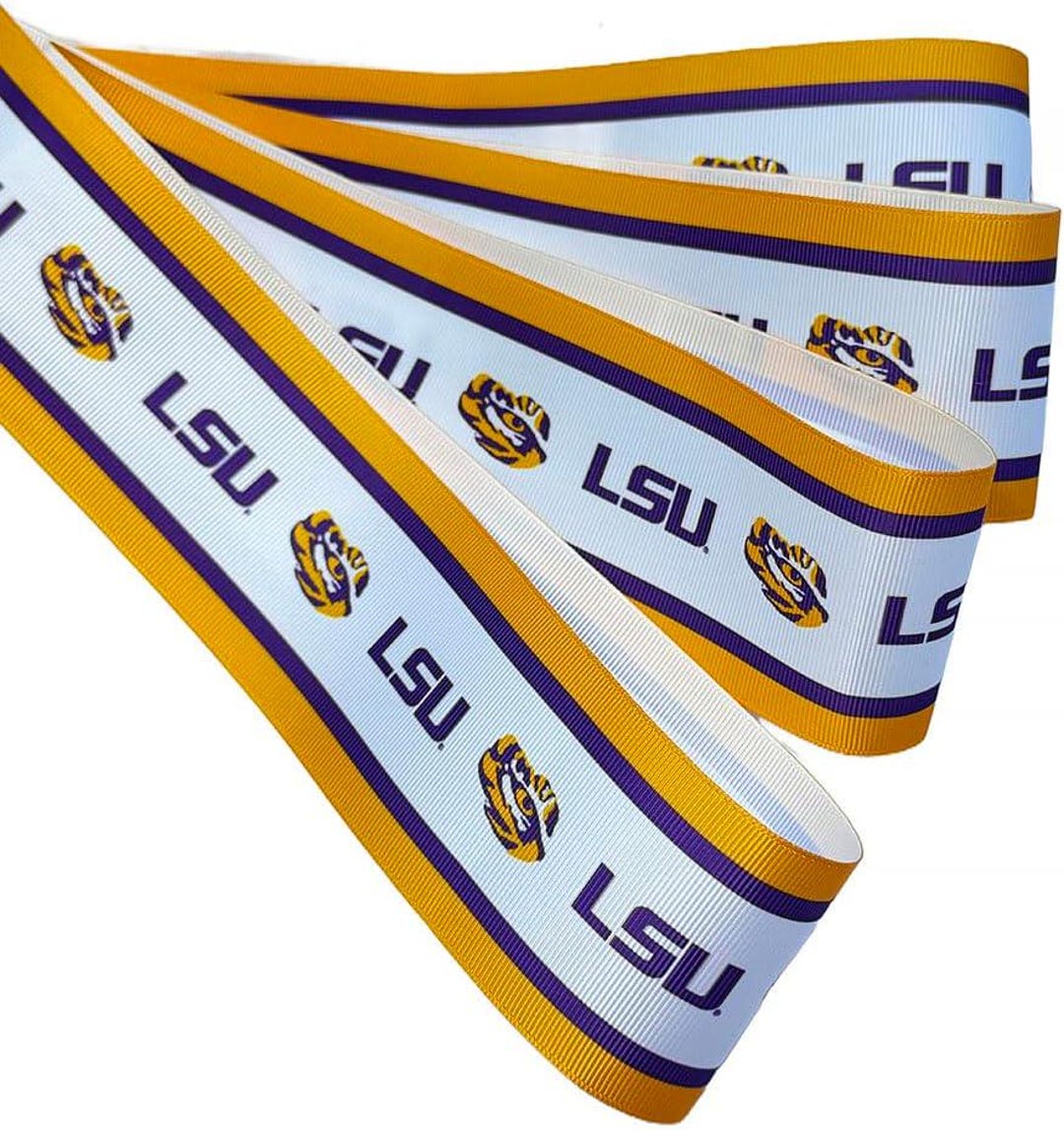 Lsu Boot Ribbons 2-1/4