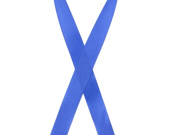 Losang Blue 191 Seam Binding 2.0 Rayon Ribbon - 1/2" x 100 yardas