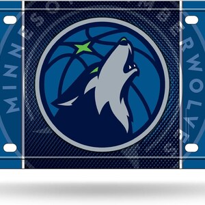 Minnesota Timberwolves NBA Metal License Plate - Licensed By Rico