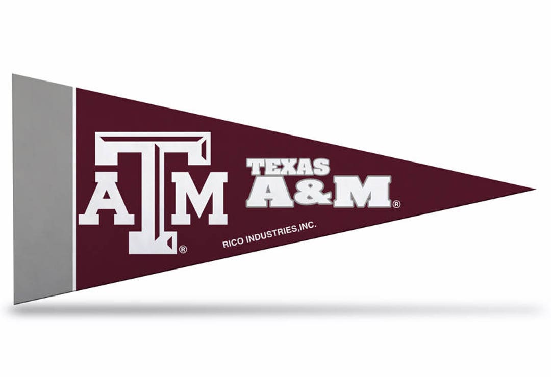 Texas A&M Aggies Licensed Felt Mini Pennants, 4