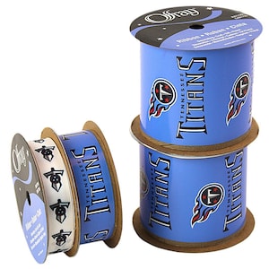 NFL Tennessee Titans, 4-pack of Ribbon, Licensed by Offray