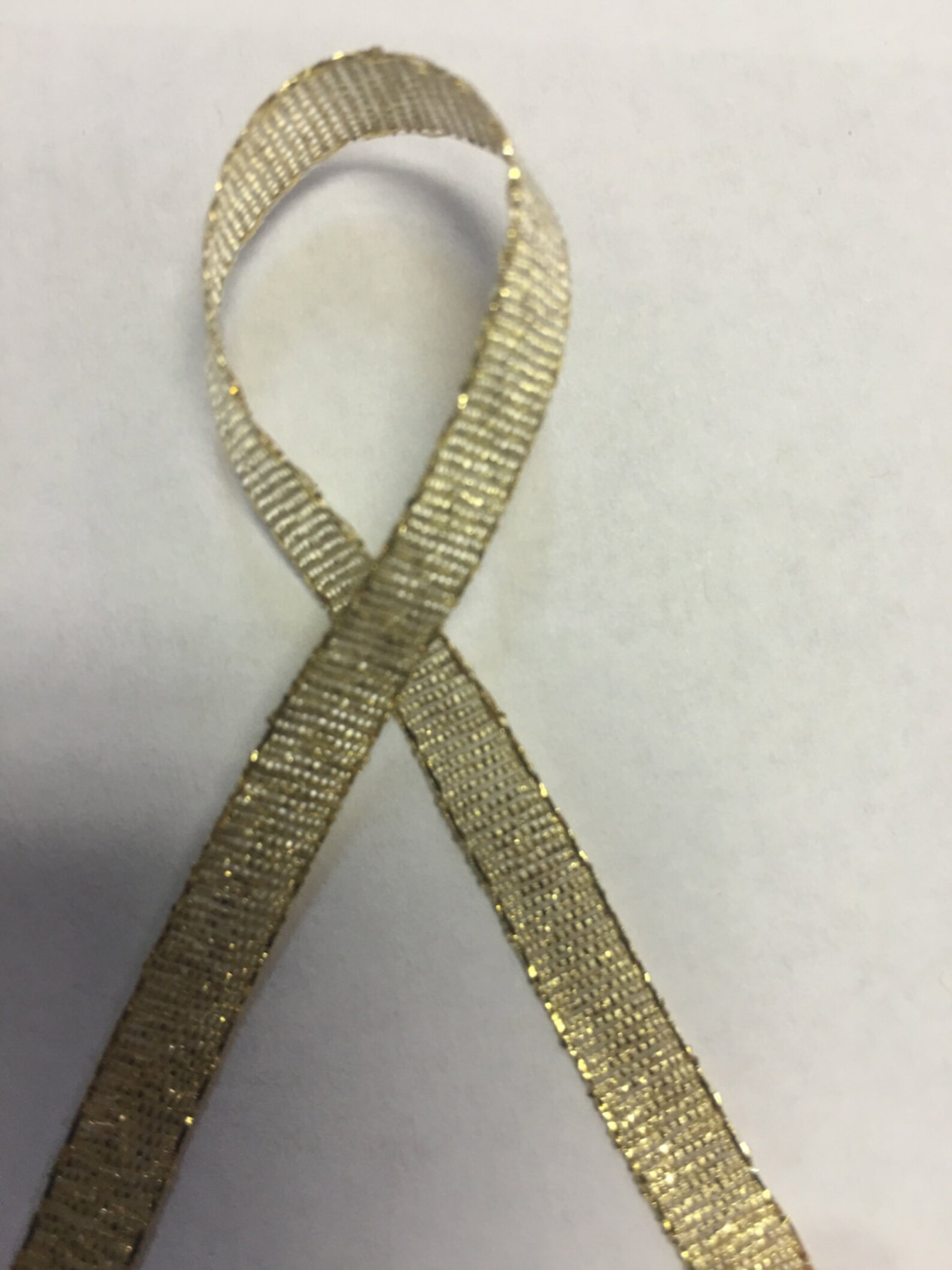 1/4 GOLD GALENA RIBBON Offray Metallic Great Ribbon for Parties, Crafts