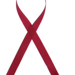 Medoc Red 119 Seam Binding 2.0 Rayon Ribbon -  1/2"