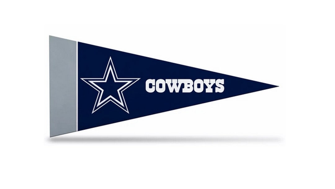 Dallas Cowboys NFL Felt Mini Pennants, 4 X 9, Licensed by Rico Etsy