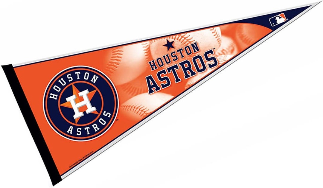 Houston Astros MLB Large Pennant, 12 X 30 - Etsy