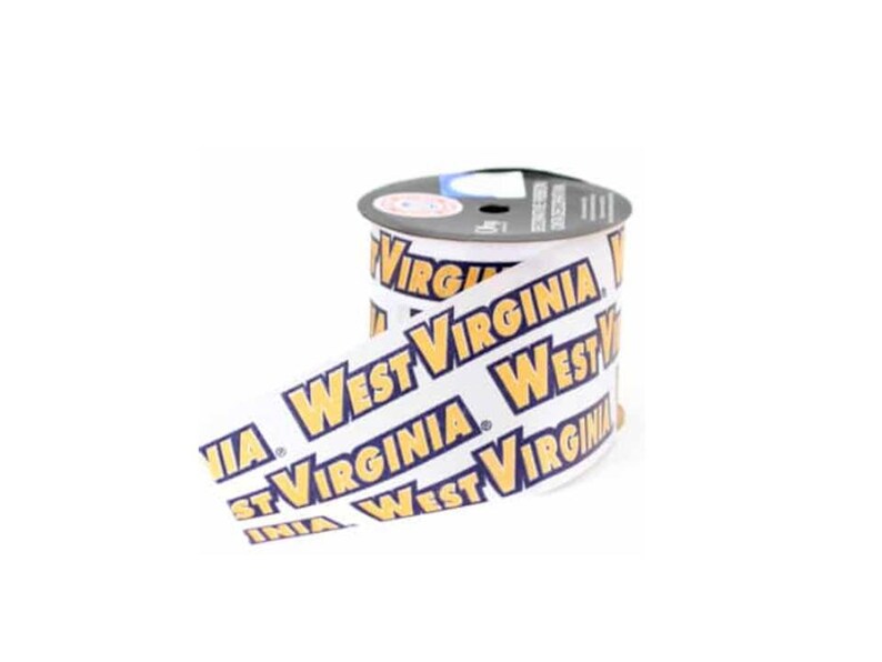 West Virginia Mountaineers Licensed NCAA Ribbons /& Mini Pennants