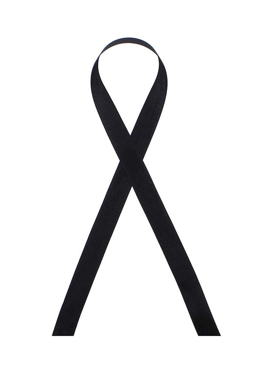 Onyx Black Vintage Seam Binding Ribbon Sewing & Fiber Sewing