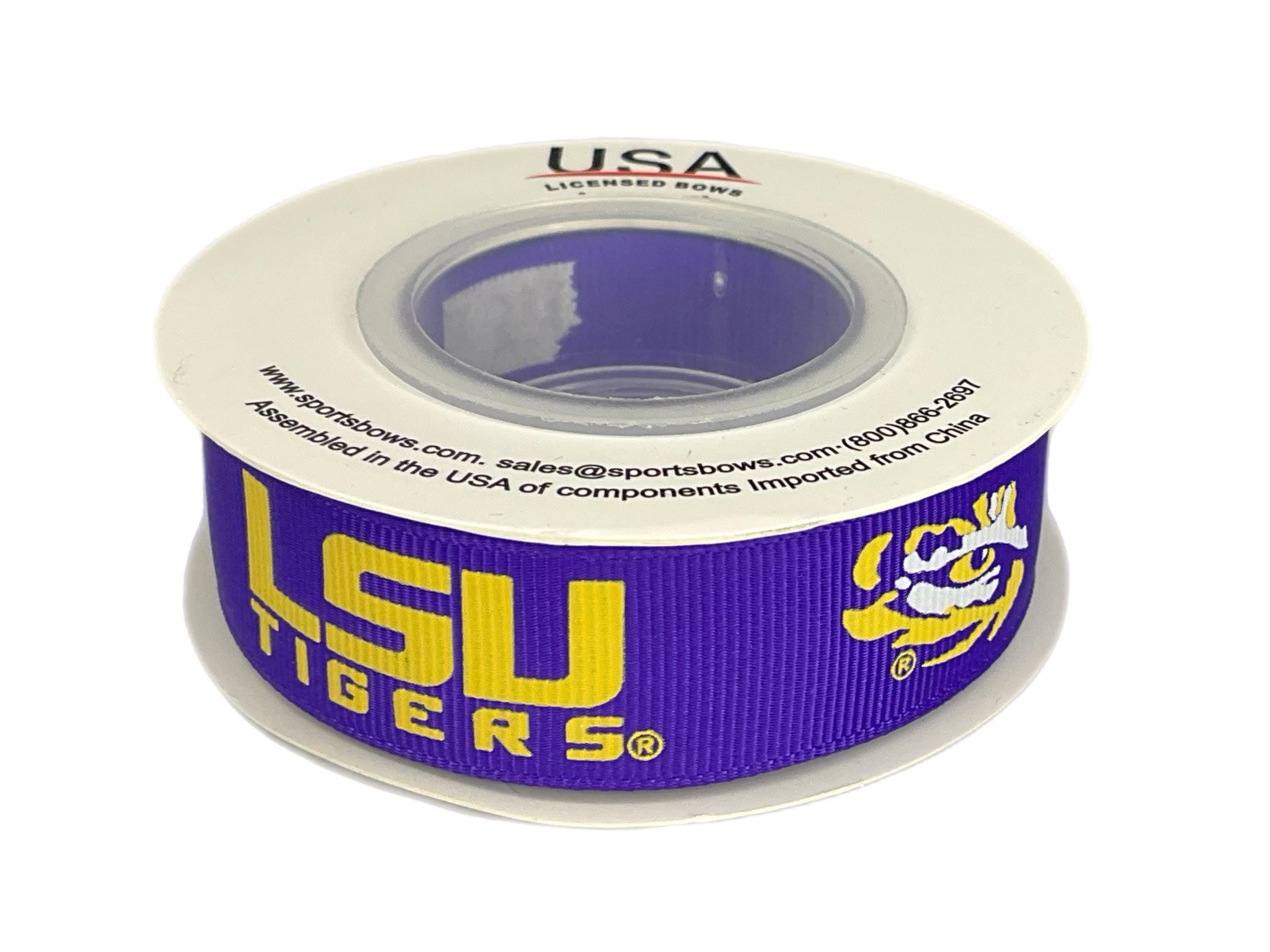 Lsu Boot Ribbons 7/8