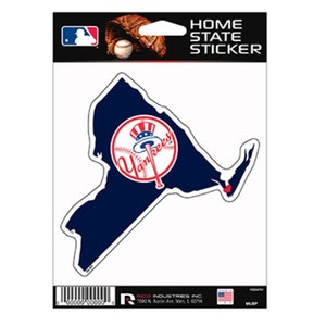 New York Yankees MLB Home State Sticker