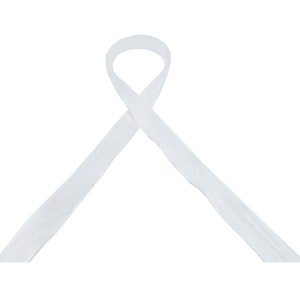 WHITE 001 Rayon Nahtbindung 2.0 Band - 1/2"