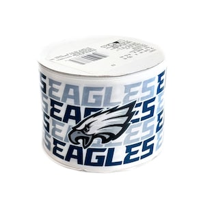 2,5 &quot;NFL Philadelphia Eagles Webband, Lizensiertes Offray Webband