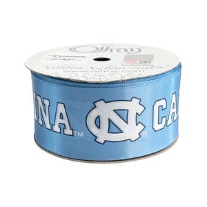 1.5&quot; North Carolina Ribbon, Licensed Offray Ribbon