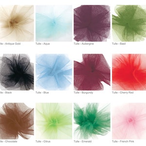 6" Tulle - 25 Yards - 39 Colors to Choose From!  Great for Tutus, Wedding Gowns, and Veils! Craft Supplies - Offray