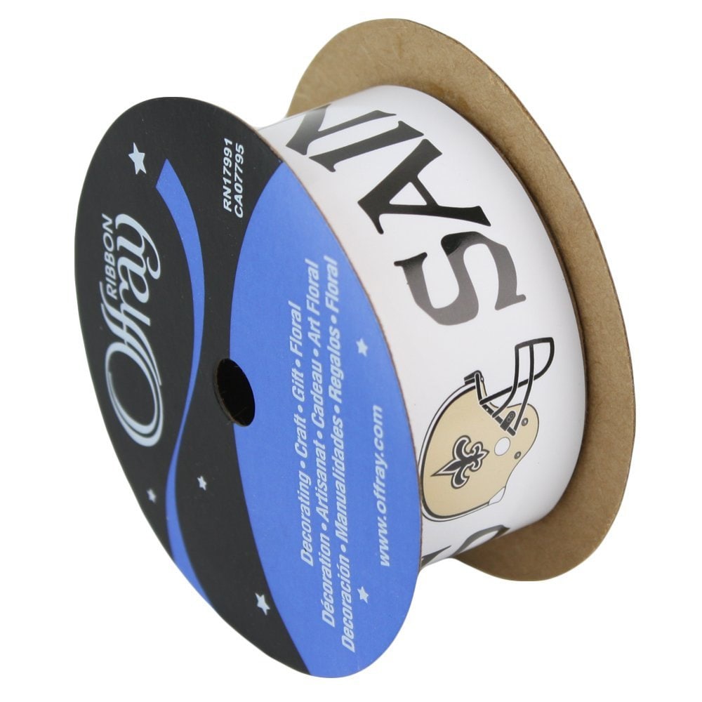 Offray Black Grosgrain Ribbon - 2-1/4 Inch X 9 Feet Craft Ribbon (2 Pack)